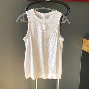 Lululemon white tank size 4